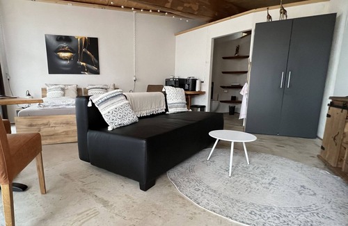 Rosenfeld Apartment | -7-die Sieben, Studio 35qm, 1 Wohn-/schlafzimmer, Max. 2 Personen