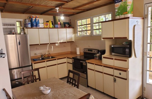 Maizales House | 7 rooms,Rainforest retreat,gated,fenced,private 2 story home, sleep 20 solar W/H