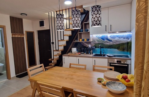 Jahorina Apartment | 70 meters to the ski-run! Two families sized apartment on two floors!