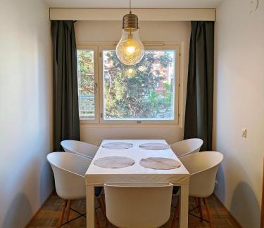 Lantinen District Apartment | 72m2 apartment with cozy balcony and relaxing sauna