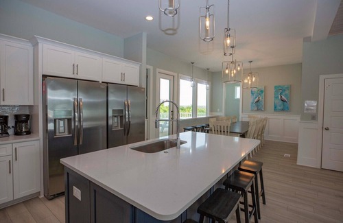 Yaupon Beach House | 7BR/6.5BA Home - Event Home, Ocean Views, Pool, Elevator, Sleeps 22