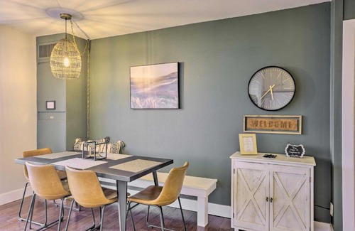 Downtown Omaha Apartment | 7th-Floor Omaha Condo with Balcony and Park Views