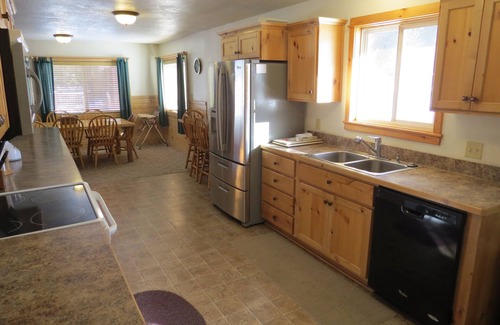 Lazy Acres Cabin | 8 miles from Yellowstone! Parking area for toys! Fireplace & gas grill!