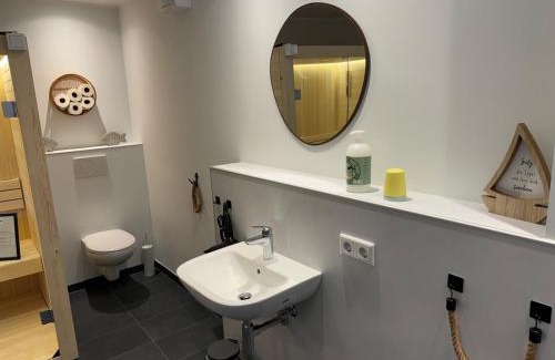 Olpe Apartment | #8 Ommi Kese See-Suite FD Sauna Hund Terrasse