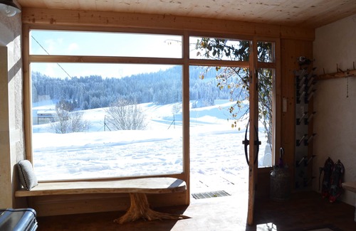 Les Moussieres Cottage | 8 pers rental Gite Haut Jura The barns of the red cross