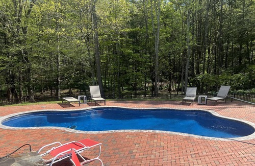 Town of Marbletown House | 80-Acre Estate with Private Heated Pool and Stunning Fall Foliage, Hudson Valley