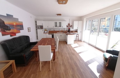 Stadtmitte Apartment | 85sqm 2-room apartment "Pauluste" with quiet garden/terrace and close to the city center