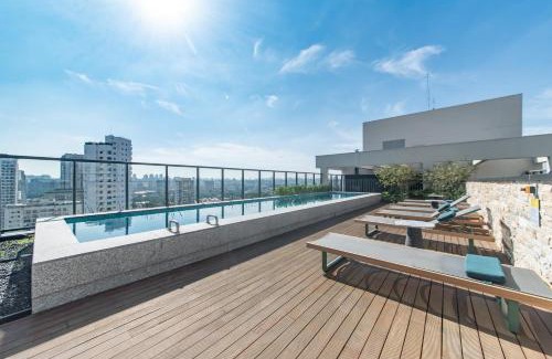 Campo Belo Apartment | 903 - Studio moderno e completo em Campo Belo