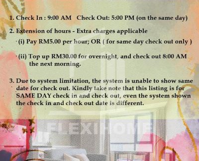 Cyberjaya Apartment | 9am-5pm, SAME DAY CHECK IN AND CHECK OUT, Work From Home, Shaftsbury-Cyberjaya, Comfy Home by Flexihome-MY