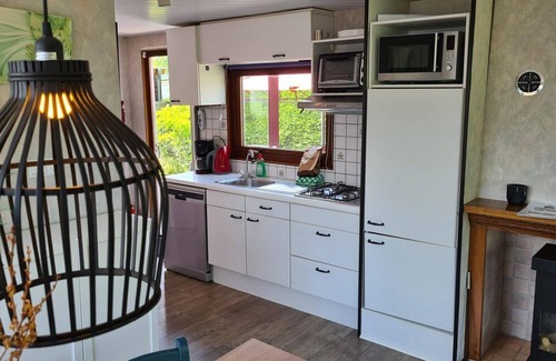 Sint Maarten Ski Chalet | A beautiful vintage chalet with a beautiful garden and plenty of privacy.