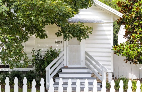 Round Top House | A Block from Henkel Square in Round Top | Close to Food, Bars, Shopping | The Nest
