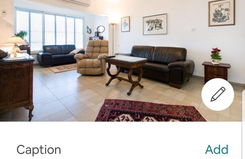 Haifa Apartment | A breath taking view to the sunset over the quiet and central.