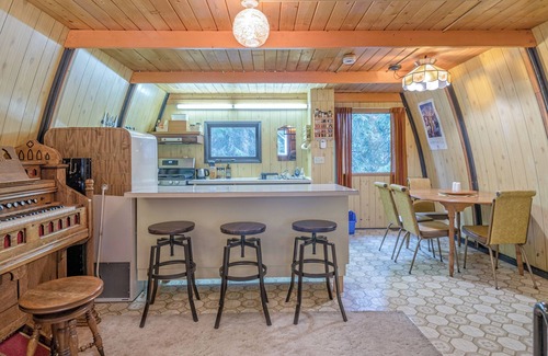 Silver Star Mountain Cabin | A-Frame Cabin with loft nestled in the trees - laundry, Wi-Fi, free parking