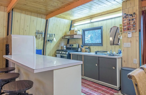 Silver Star Mountain Cabin | A-Frame Cabin with loft nestled in the trees - laundry, Wi-Fi, free parking
