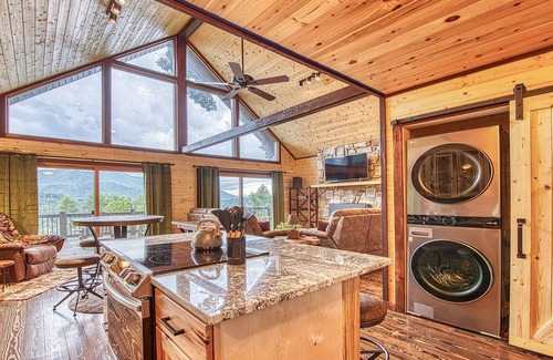 Clyde Ski Chalet | A-Frame on Private Mountaintop with Long Range Views