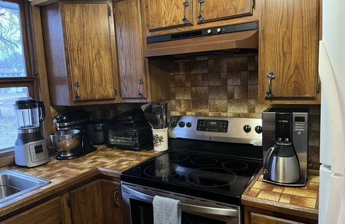 Clay County House | A fun fall retreat! Near Okoboji, Lakeside Home on Lost Island Lake