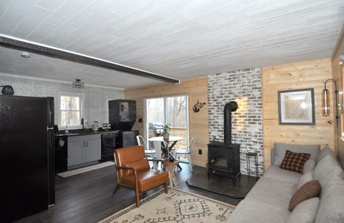 Great Cacapon Cabin | A Humble Abode - Pet Friendly, Fire Pit, Deck, Grill, Wood Stove, Games, Wifi, 6 acres