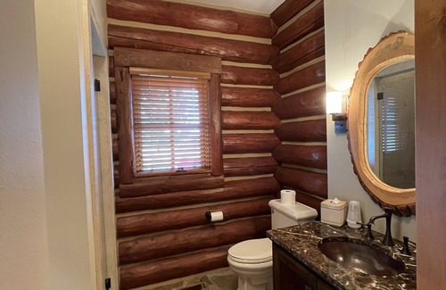 Drexel Cabin | A one-of-a-kind Log Lodge on over 200 acres of panoramic views & serene settings