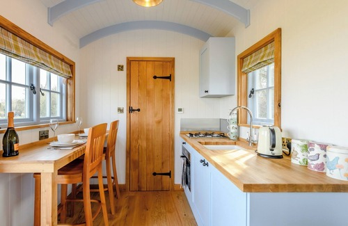 Alderbury Cottage | A perfectly formed shepherds hut that has been styled and furnished with flair.