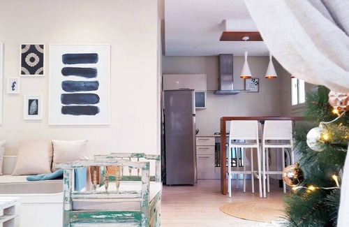 Gammarth Apartment | A quiet little cocoon with a fireplace