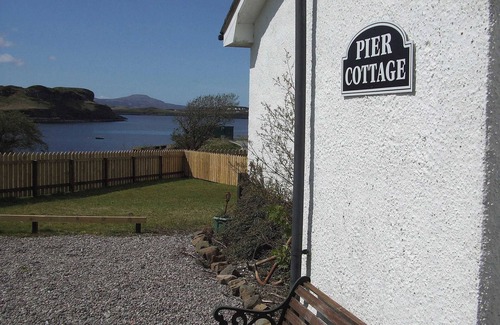 Portnalong Cottage | A quintessential pied a terre with the most magical sea views imaginable.