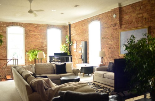 Berrien Springs Villa | A spacious loft apartment in downtown Berrien Springs.