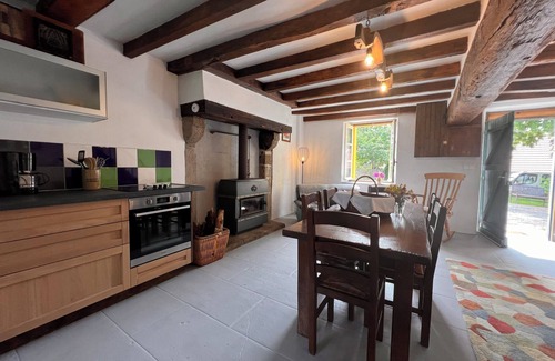 Fursac House | A tastefully renovated farmhouse in the tranquil la Creuse department of France.