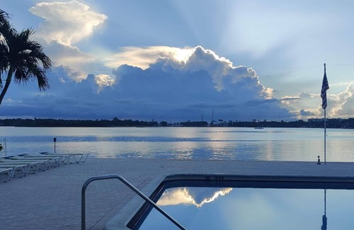 Boynton Beach Condo | A water view from every room. This hidden gem is a must for the winter months.