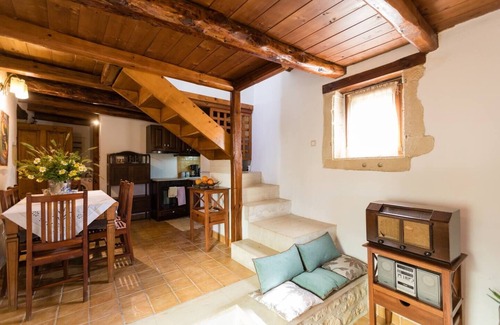 Roustika Villa | Abelos.2: Stonehouse (#2 of 2) with pool