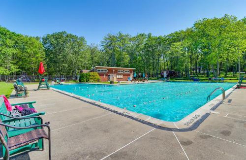 Jim Thorpe House | about 1 Mi to Lake Secluded Poconos Home with Decks
