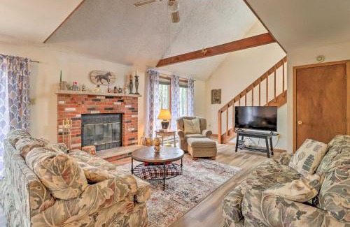 Jim Thorpe House | about 1 Mi to Lake Secluded Poconos Home with Decks