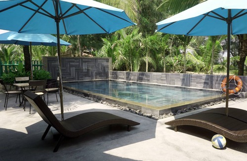 Cam An House | Absolute beach front on An Bang Beach. Oozing style, Salt Villa sleeps 6 (to 8)