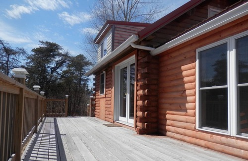 Corea Cabin | Acadia SummerHill Log Cabin-charmingly unique, cozy and quiet, a true hidden gem