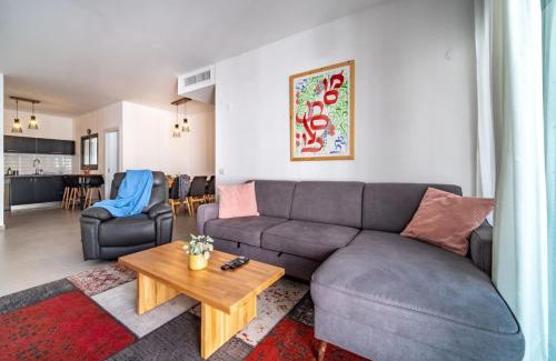 Nahariya Apartment | Achziv Beach Haven 3BR Apartment by Sea N' Rent