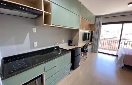 Butanta Apartment | Aconchegante Studio Butantã completo em frente ao metro