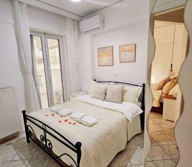 Kinosargous Apartment | Acropolis Dream Apartment - 50sqm 2BR Big Living Room with Large Terrace Next to Siggrou FIX Subway Station in the City Center