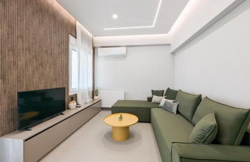 Piraeus Apartment | Acropolis view 2BD penthouse next to tram and port