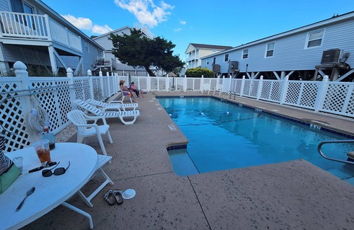 Ocean Isle Beach Condo | Across street from beach. Just steps away from beach access.