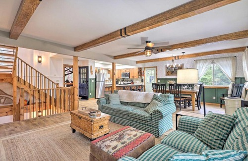 Chestertown House | Adirondack Oasis Private Lake, Sauna, and Fire Pit