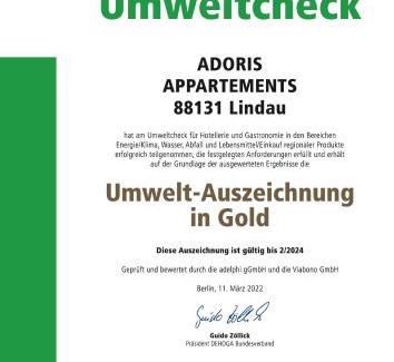 Aschach Apartment | ADORIS APPARTEMENTS im Lotzbeckpark am See "nachhaltiges Wohnen in Lindau"