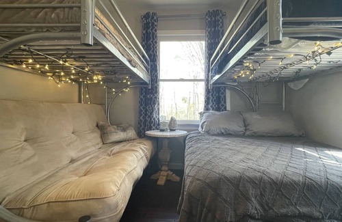 Bumpass House | Adventure awaits at this river oasis- firepit,sauna,hot tub trails-a happy place