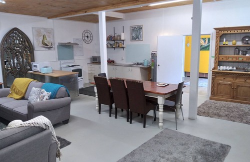 Coromandel Cabin | Affordable lodge, in-town location, perfect for groups and large families
