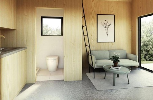 Oakwood House | AFrame Tranquility Creekside Chic Retreat Cabin 9