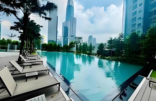 Imbi Apartment | Agile Bukit Bintang BNB at KLCC #Located in TRX #5 mins to Pavilion &Bukit Bintang #Infinity Pool #Free Parking #中英文房东