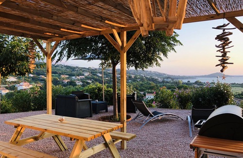 Molini House | Agosta beach with sea view and on the Sanguinaires islands, ideal for families or couples!