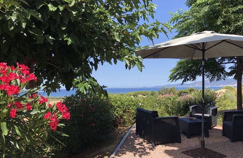Molini House | Agosta beach with sea view and on the Sanguinaires islands, ideal for families or couples!