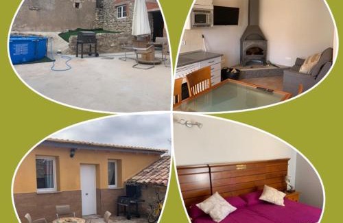 Adradas Apartment | Agradable casa con chimenea y patio totalmente privado