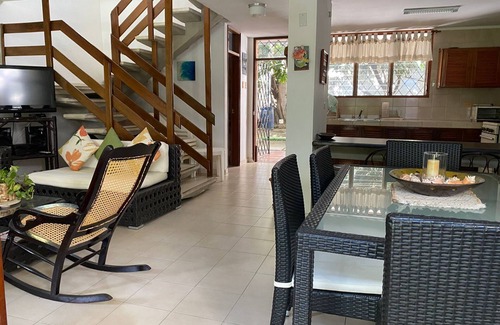 Papare House | Agradable Casa con Piscina, Zona bbq al pie de la Playa Bello Horizonte