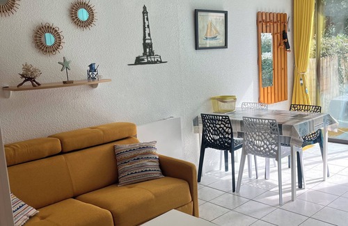 Saint-Georges-de-Didonne Apartment | Agreable REZ DE Jardin Avec Terrasse Proche Plage
