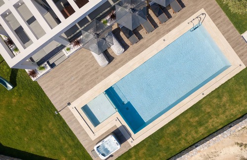 Pigianos Kampos Villa | Agrielia Villa I, featuring Heated Spa Whirlpool